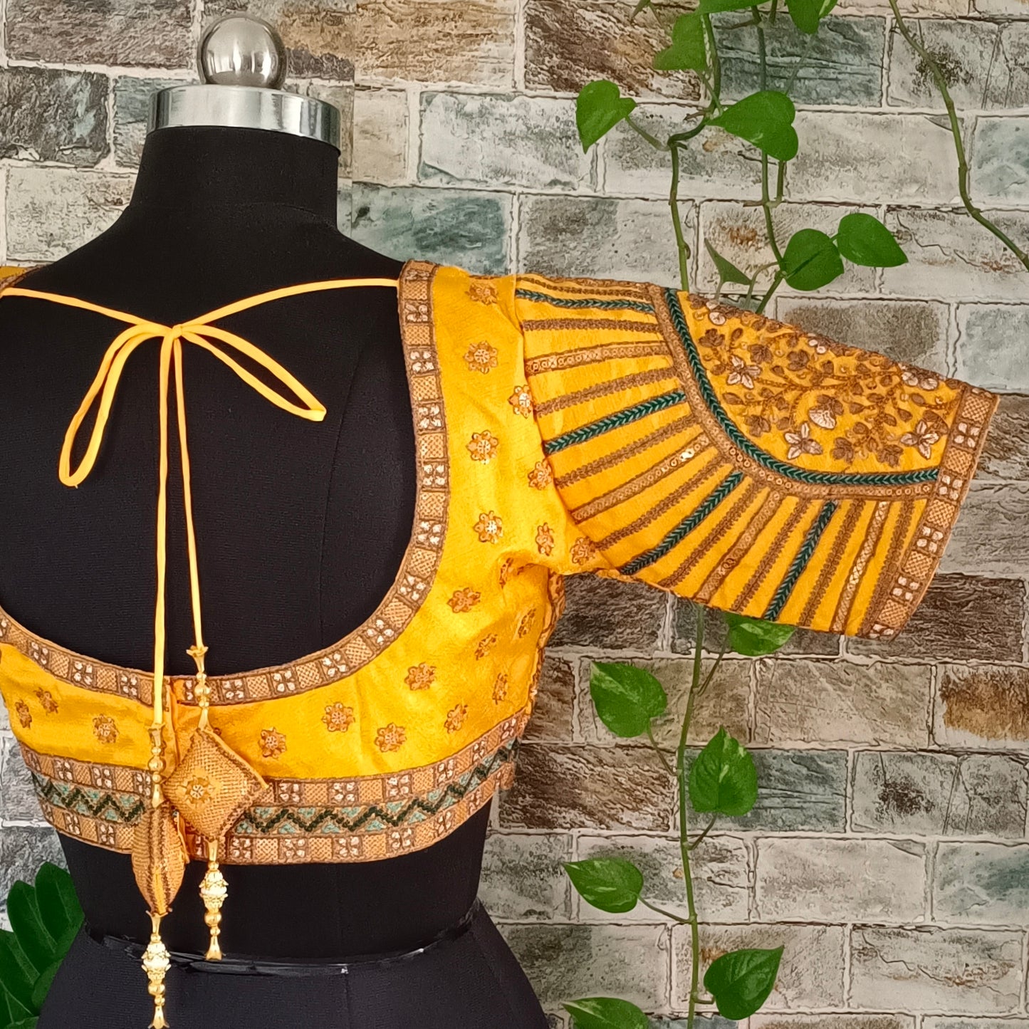 Yellow Wedding Blouse