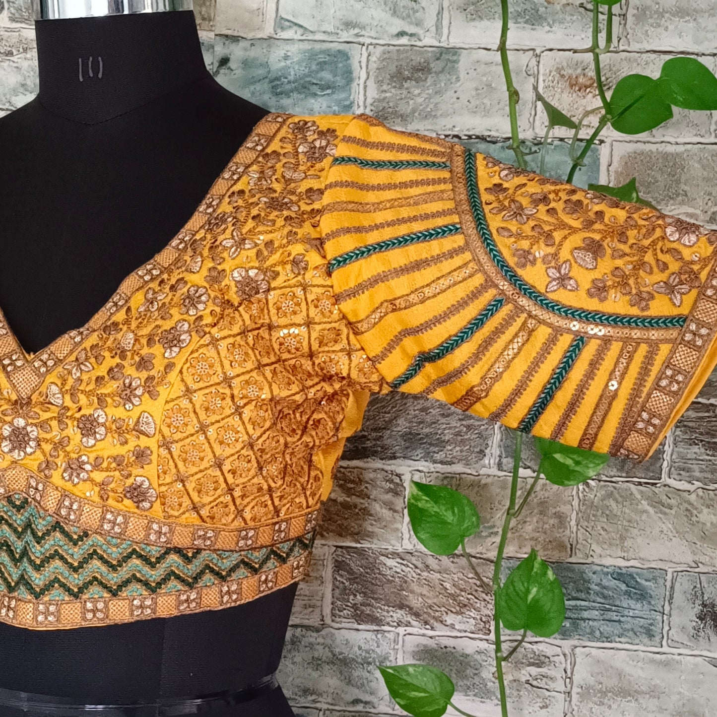 Yellow Wedding Blouse