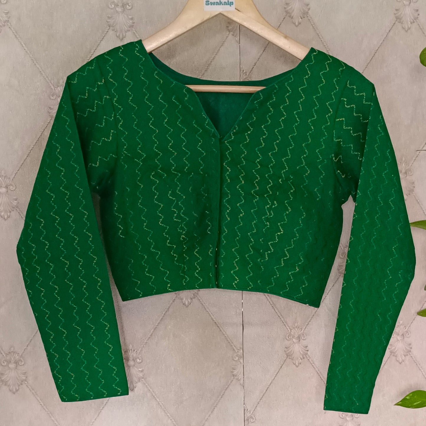 Light Green Full Sleeve Blouse