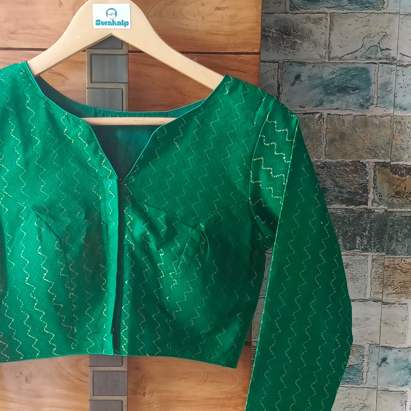 Light Green Full Sleeve Blouse