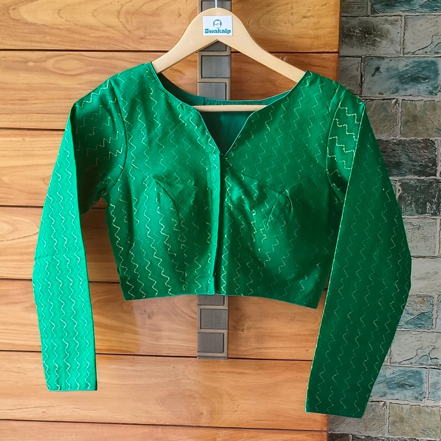 Light Green Full Sleeve Blouse