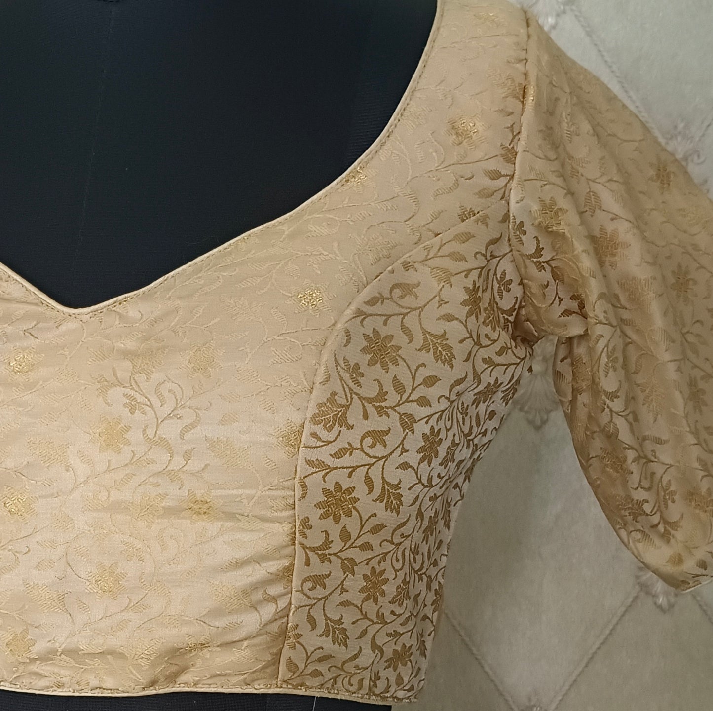 Golden Brocade Blouse(assorted)