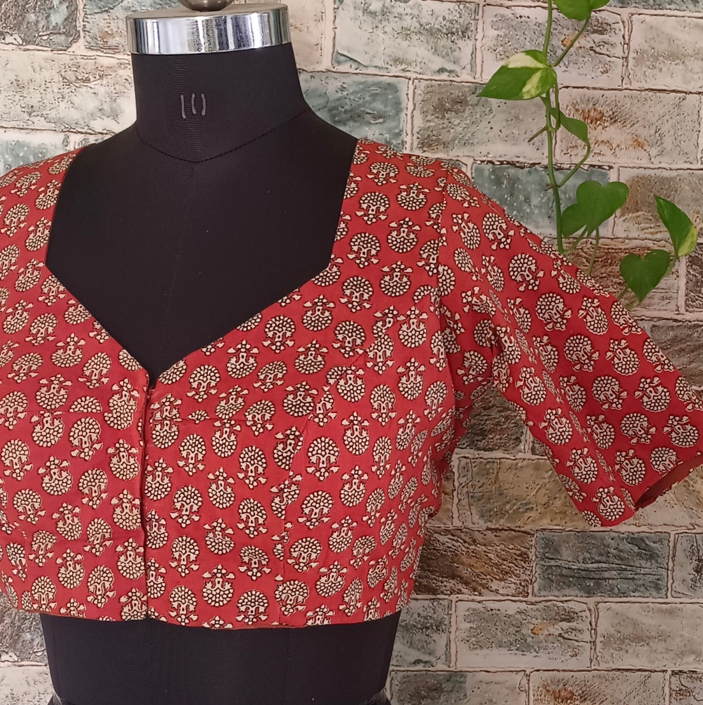 Printed Cotton Blouse