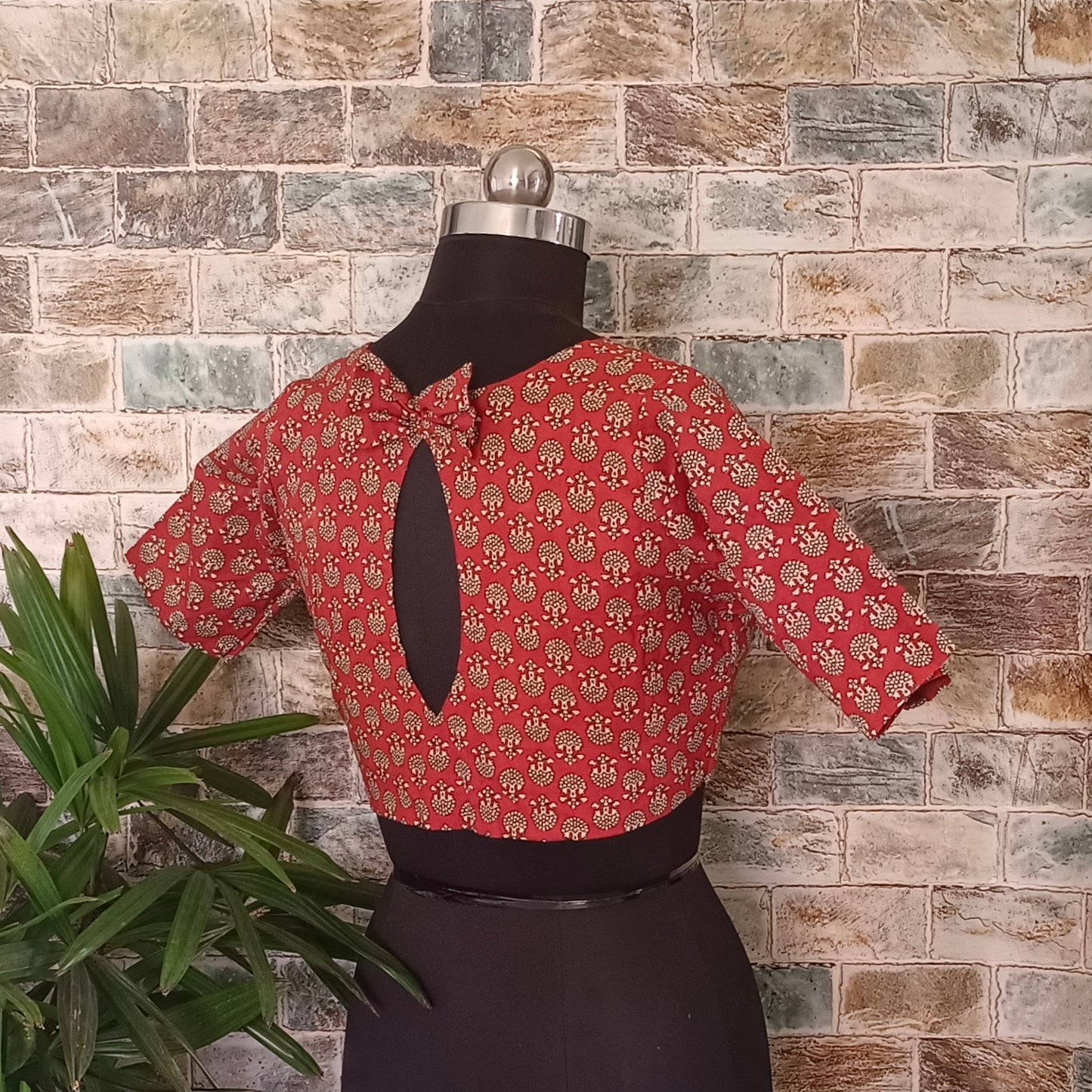 Printed Cotton Blouse