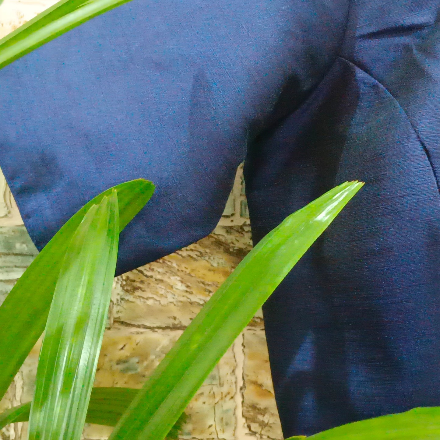 Classic Plain Navy Blue Blouse