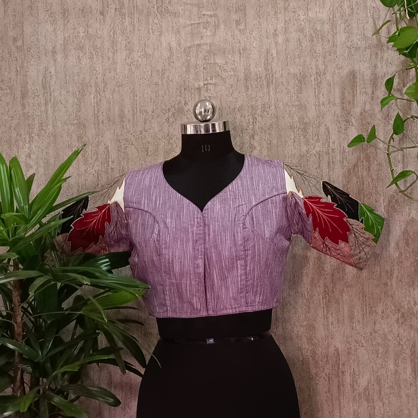 Khadi Patch work Blouse