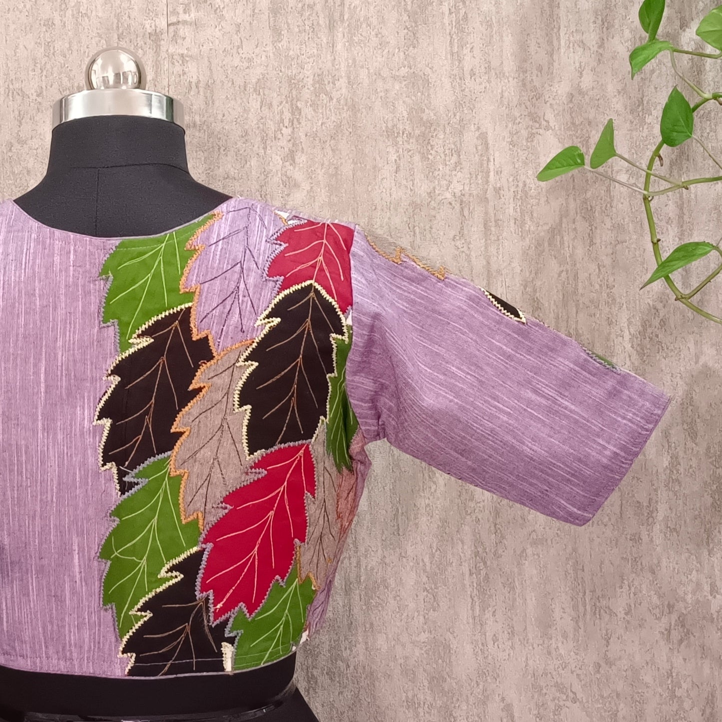 Khadi Patch work Blouse