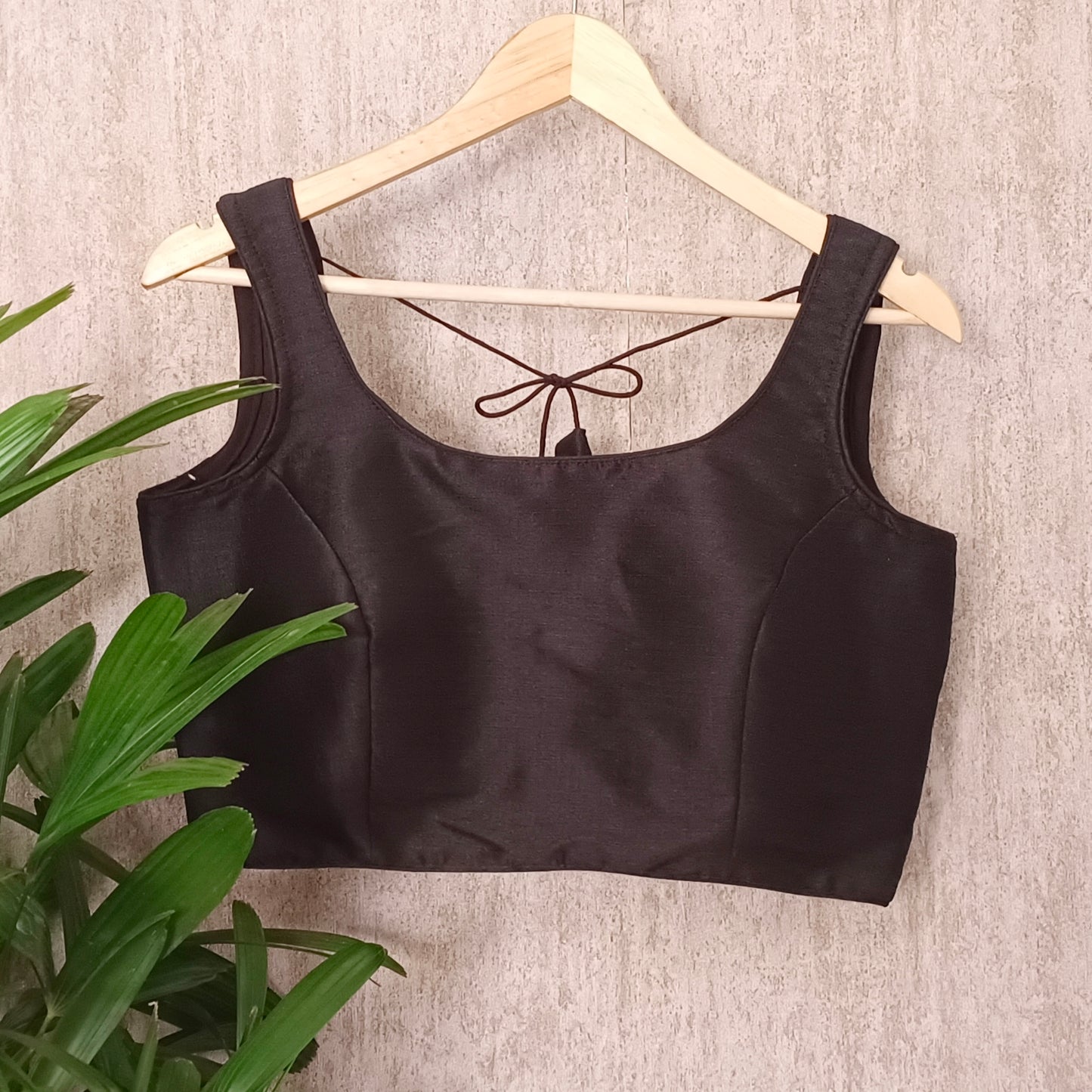 Black Sleeveless Blouse