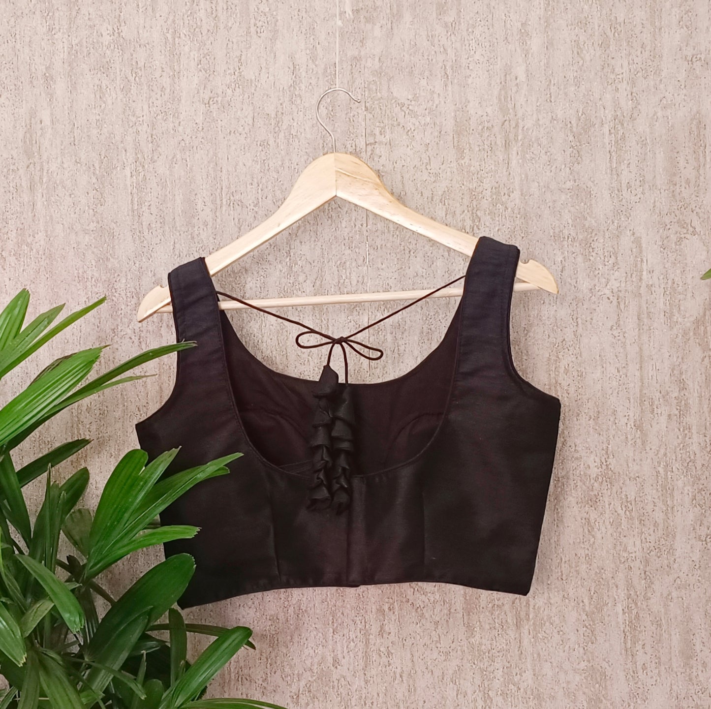 Black Sleeveless Blouse