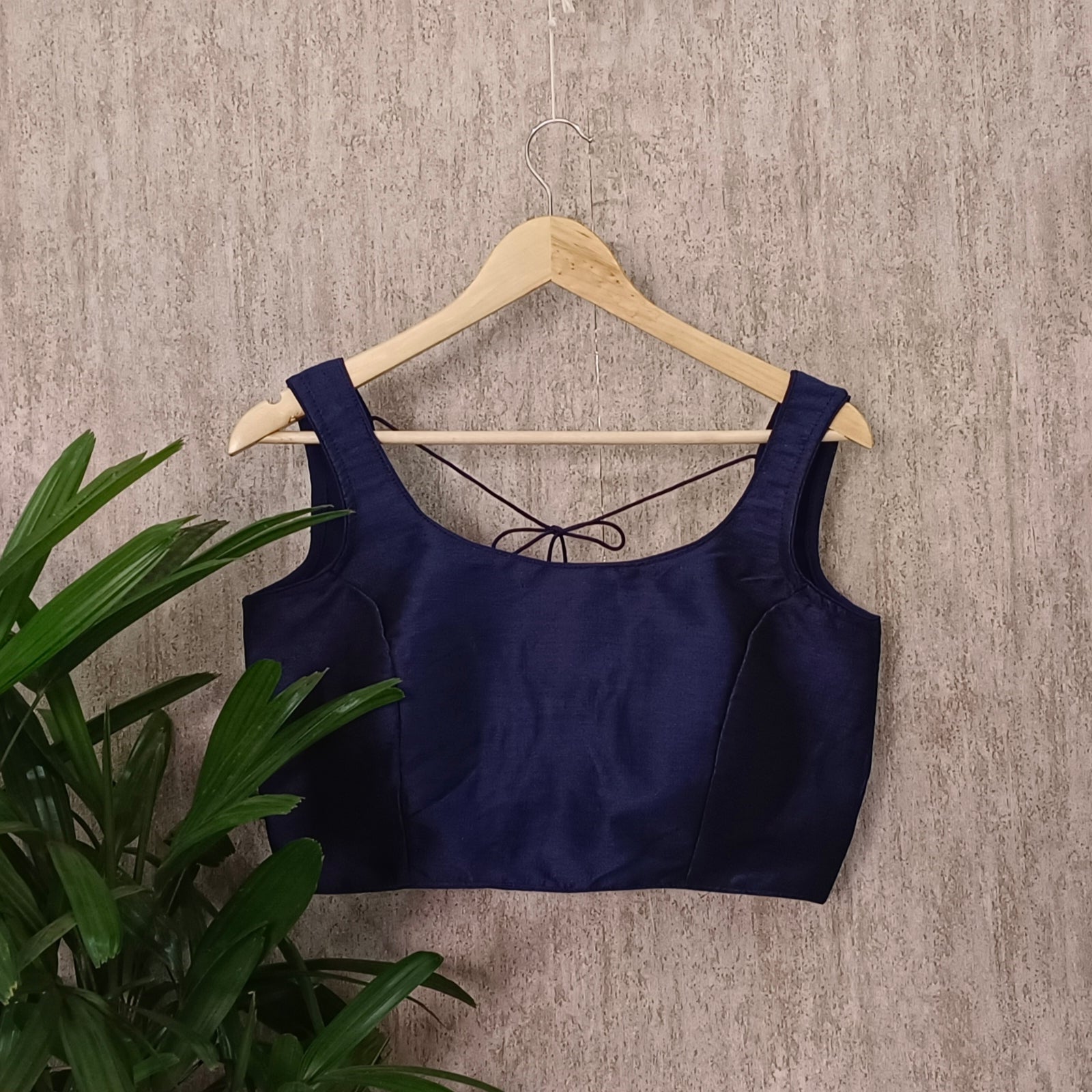 Blue shop sleeveless shirt