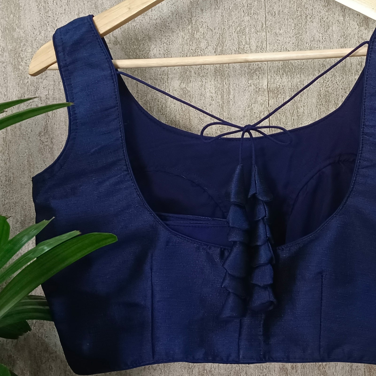 Blue 2024 sleeveless shirt